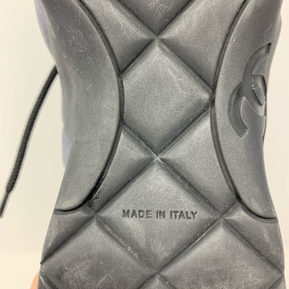 CHANEL Interlocking CC Sock Sneakers Trainers - Picture 9 of 11